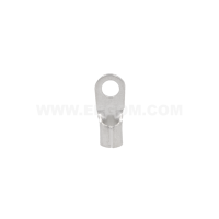 Końcówka oczkowa nieizolowana KO 6/4 przekrój: 6mm2, otwór pod śrubę M4 | E09KO-01010102500 Ergom