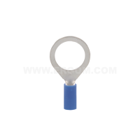 Końcówka oczkowa izolowana KOI 2,5/12 PCV, przekrój: 2,5mm2, otwór pod śrubę M12 (opak 100szt) | E09KO-02010301600 Ergom