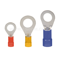 Końcówka oczkowa izolowana KOI 50/6, przekrój: 50mm2, otwór pod śrubę M6 /100 | E09KO-02010204800 Ergom