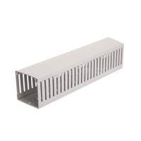 Korytko grzebieniowe drobnoperforowane KOPD 40X40/2 szare (2m) | E02KK-01010200701 Ergom