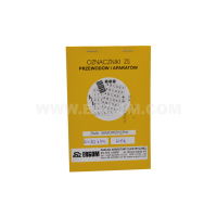 Oznaczniki samoprzylepne ZS 20X34/WYŁ, białe (opak 200szt) | E04ZP-02030110600 Ergom