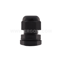 Dławnica kablowa izolacyjna DP 11H BK z gwintem PG, czarna | E03DK-01030300203 Ergom