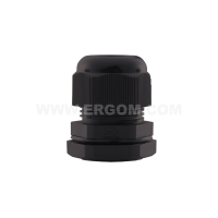 Dławnica kablowa izolacyjna DP 21H BK z gwintem PG, czarna | E03DK-01030300503 Ergom