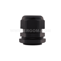 Dławnica kablowa izolacyjna DP 29H BK z gwintem PG, czarna | E03DK-01030300603 Ergom
