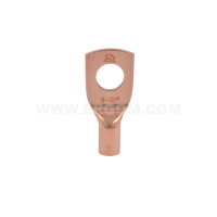 Końcówka oczkowa rurowa KM 10/8 przekrój: 10mm2, otwór pod śrubę M8 | E11KM-01010102502 Ergom