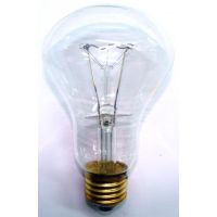 Żarówka sygnalizacyjna 200W E27 230V A80 przezroczysta 2700K 3000h, klasa energetyczna E | WST-0351 Helios