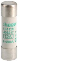 Wkładka bezpiecznikowa cylindryczna CH-14 14x51mm aM 12A 500VAC | LF412M Hager