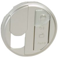 Plakietka gniazda multimedialnego 1XRJ45 STP, tytanowa, Celiane | 068591 Legrand