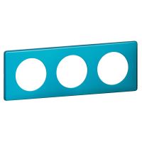 Ramka potrójna ANODISED Tekstura turkus, Celiane | 068773 Legrand