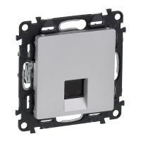 Gniazdo komputerowe pojedyncze RJ45 kat. 6 UTP, aluminium, Valena Life | 753342 Legrand