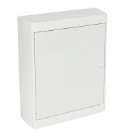 Rozdzielnica naścienna Nedbox 2x12, IP40, drzwi metalowe białe | 601257 Legrand