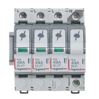 Ogranicznik przepięć T2 40kA 3P+N | 412247 Legrand