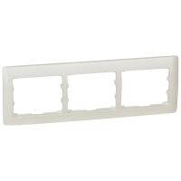 Ramka potrójna pozioma, pearl, Sistena Life | 771503 Legrand