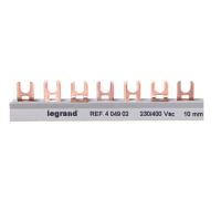 Szyny łączeniowe 10 mm2, BI3-10-57 przył. Grzebieniowe | 404902 Legrand