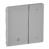 Klawisz ściemniacza 1-10 V, aluminium, Valena Life | 754892 Legrand