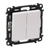 Łącznik schodowy podwójny 10AX, biały, Valena Life | 752108 Legrand