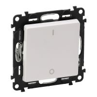 Łącznik 2-biegunowy 16AX, biały, Valena Life | 752102 Legrand