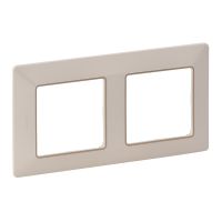 Ramka podwójna uniwersalna beżowa Valena Life | 754062 Legrand