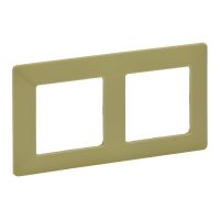 Ramka podwójna uniwersalna zielona Valena Life | 754082 Legrand