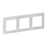 Ramka potrójna uniwersalna, biała, Valena Life | 754123 Legrand