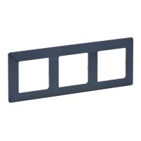 Ramka potrójna uniwersalna niebieska, Valena Life | 754093 Legrand