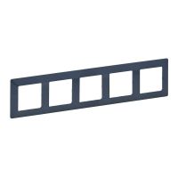 Ramka pięciokrotna Barwa popielata, Valena Life | 754095 Legrand