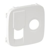 Plakietka gniazda TV + RJ45, biała, Valena Allure | 754835 Legrand