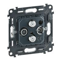 Gniazdo antenowe TV-RD-SAT-SAT, końcowe | 753056 Legrand