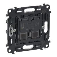 Gniazdo podwójne 2XRJ11, Valena Allure | 753039 Legrand