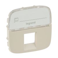 Plakietka gniazda IT, kremowa, Valena Allure | 755476 Legrand