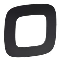 Ramka pojedyncza uniwersalna czarna Valena Allure | 754401 Legrand