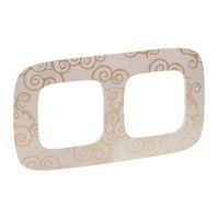 Ramka podwójna uniwersalna złota, Valena Allure | 754352 Legrand