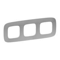 Ramka potrójna, aluminium, Valena Allure | 754393 Legrand