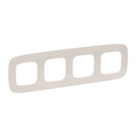 Ramka poczwórna uniwersalna beżowa Valena Allure | 754314 Legrand