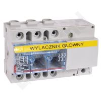 Rozłącznik Vistop 100A 3P napęd boczny dźwignia czarna | 022525 Legrand