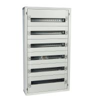 Rozdzielnica n/t izolacyjna wyposażona 6x24 XL3 160 Uwaga: Drzwi zamawiane oddzielnie | 020076 Legrand