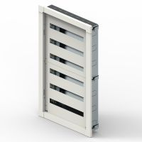 Rozdzielnica p/t metalowa wyposażona 6x24 XL3S 160 Uwaga: Drzwi i listwy przył. zamawiane oddzielnie | 337226 Legrand
