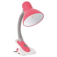 Lampka biurkowa Suzi HR-60-PK 60W E27, różowa | 7153 Kanlux