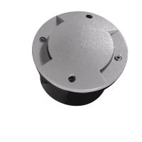 Oprawa dogruntowa LED Roger DL-2LED6 1W 6000-6500K 220-240V IP66 IK09, szara | 7281 Kanlux