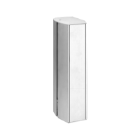 Minikolumna owalna 2-stronna, wys.260mm 110x80mm, 2x5xK45, aluminium ALK725/8 Simon Connect | ALK725/8 Kontakt Simon