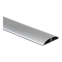 Kanał podłogowy DCS 85x18mm, długość 2 mb, cena za 1mb, aluminium | TF11172/8 Kontakt Simon