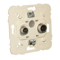 Gniazdo antenowe przelotowe końcowe, mechanizm, MEC 21 | 21554 Efapel