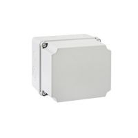 Puszka instalacyjna LIGHT pokrywa pełna, gładka 175x151x155 (6xm25, 4xm40) IP66/67 | GSL-171 PCE
