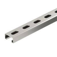 Szyna profilowa szerokość szczeliny 22mm 41x21, V4A, A4 MS4121P2000A4 (2m) | 1122476 Obo Bettermann
