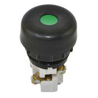 Przycisk sterowniczy kryty uszczelniony N1-1UP, pod otwór Fi-38mm, styki NO+NC, zielony | W0-N1-1UP Z Promet