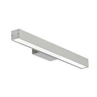 Oprawa ścienna Vip Kinkiet IP44 LED 17W 3000K OPAL 595mm 940lm, szara | BN001.2211.830.A000 PXF Lighting