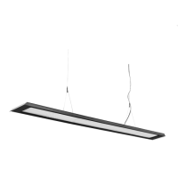 Oprawa zawieszana Milena LED 35W 3000K MPRM/czarny 1240mm 3590lm, szaro/czarna | AK001.3322.830.A000 PXF Lighting