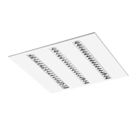 Oprawa rastrowa p/t Parabolic LED 40W 3000K 3x G/K 600x600 4880lm, biała | BW001.1133.830.A000 PXF Lighting