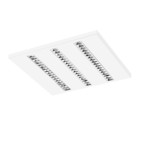 Oprawa rastrowa p/t Parabolic Lite LED 42W 3000K 3x NT 600x600 4660lm, biała | BV004.1133.830.A000 PXF Lighting