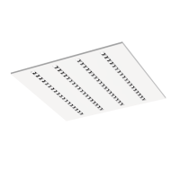 Oprawa rastrowa n/t Parabolic Slim LED IP20 37W 4000K 4x NT 600x600 4420lm, biała | BY001.1144.840.A000 PXF Lighting